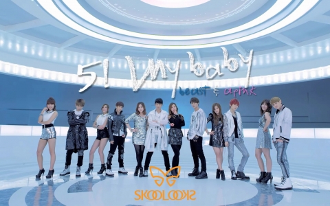스쿨룩스(www.skoolooks.com)는 자사 광고모델인 비스트•에이핑크와 함께 선보여 지난해 독창적인 시도로 주목 받은 ‘스키니 베이비’ 노래의 후속작인 ‘5 My Baby’ 노래와 뮤직비디오를 오늘(7일) 곰TV를 통해 공개한다.