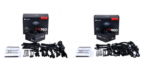 출시된 AX760, AX860 패키지 구성 사진