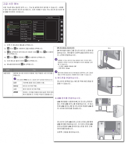 제공중인 한글 매뉴얼