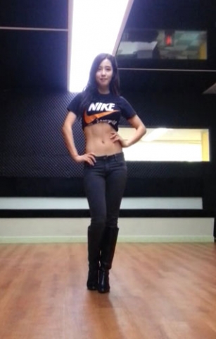 송혜진 복근 섹시댄스
