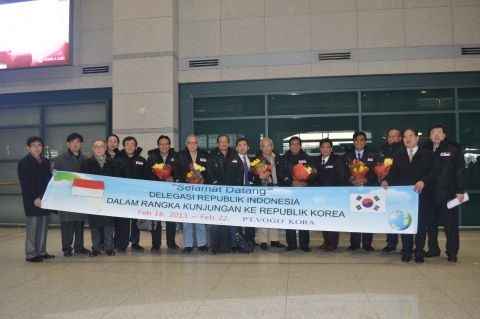 인도네시아 경제 협력단 인천공항 입국