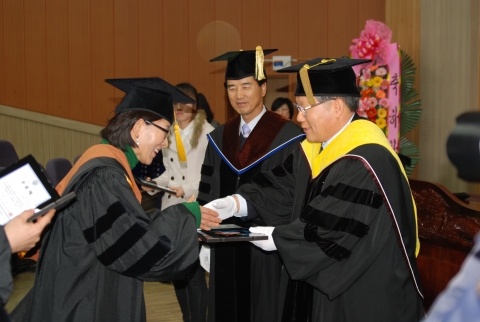 군산대 최고경영관리자과정 제22기 수료식
