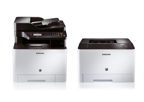 ‘iF 디자인 어워드 2013’에서 금상을 수상한 삼성전자의 용지 공급 부분과 조작 부분 컬러가 달라 쉽게 사용할 수 있는 프린터와 복합기