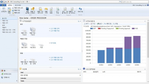 (주)비에스이컨설팅이 ‘키맥스’에 마이크로소프트 ERP NAV 2013 중소기업 ERP를 공급했다.