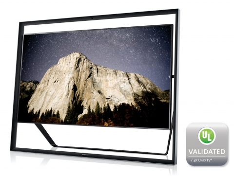미국 UL로부터 최초로 화질을 인증 받은 삼성 UHD TV, 85S9