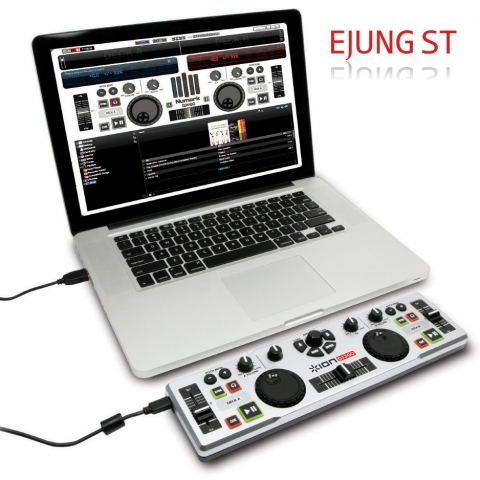 컴퓨터에 연결하여 디제이믹싱을 할수있는 ION-AUDIO사의 DJ2GO