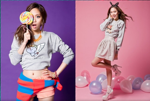 미스에이 페이 코니콜린 화보모델로 전격 발탁되어 눈길을 끌고 있다.