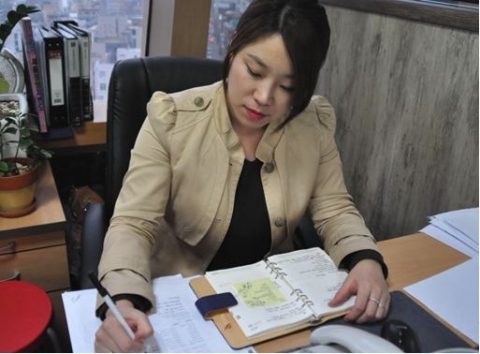 대한창업연합이 운영하는 창업포탈사이트 장사닷컴(www.jangsa.com)의 송가영 팀장.