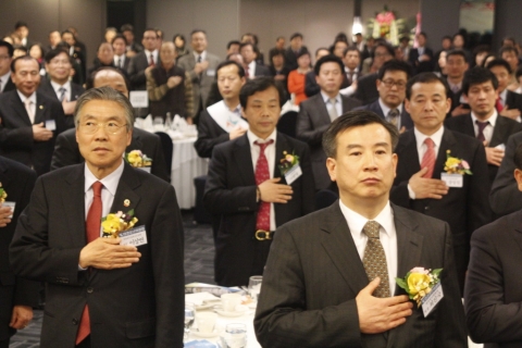 대경포럼 발대식에 참가한 대경포럼 회원들의 모습