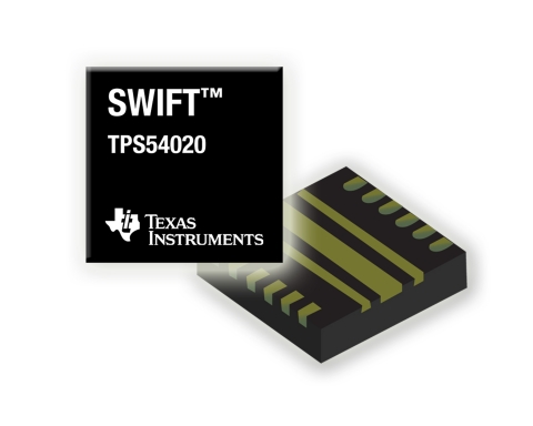 TI(대표이사 켄트 전)는 초소형 3.5mm x 3.5mm  핫로드(HotRod)™ QFN 패키지에, MOSFET을 통합한 새로운 동기식 스텝다운 DC/DC 컨버터를 출시했다고 밝혔다.