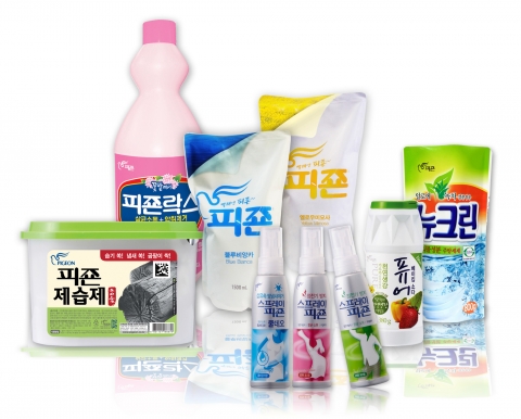 피죤이 균일가 브랜드 숍 ‘다이소’를 통해 판매 예정인 주요 제품 사진