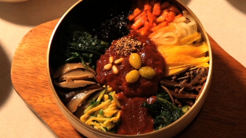 일본인이 좋아하는 한국 전통 비빔밥