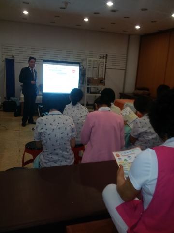 무료특강교육본부, 광주사랑요양병원에서 금융특강