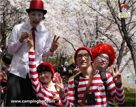 월리캠핑호프, 게릴라이벤트로 축제현장 찾아가 판촉활동