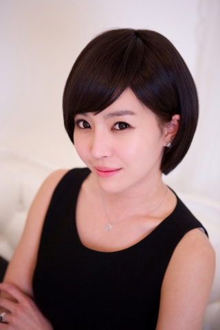 하이모레이디 여성가발 착용 이미지