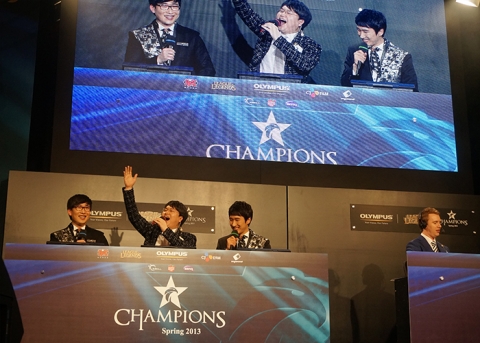 용산 온게임넷 스튜디오 방송 현장