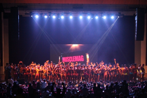 2013 머슬마니아 유니버스 코리아 선발전 모습