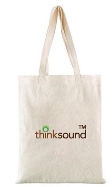 자운드에서 한정적으로 증정하는 Thinksound 에코백
