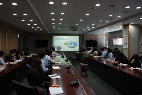 한국보건복지인력개발원 전직원 청렴교육 모습
