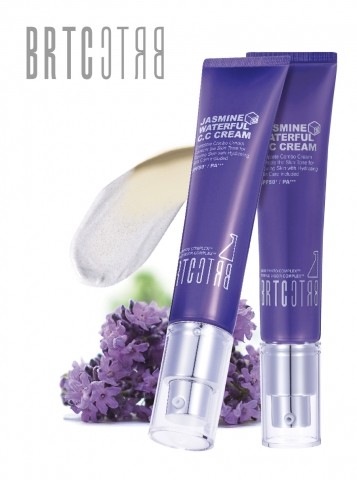 BRTC는 스킨케어 기능과 메이크업 기능을 동시에 해결하는 쟈스민 3D 워터풀 CC 크림(35g 3만2000원, 50g 3만8000원)을 출시하여 화제를 모으고 있다.