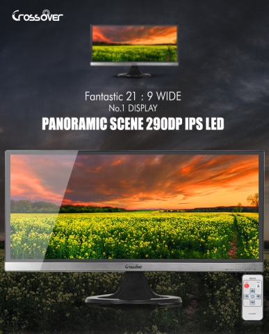 크로스오버 파노라믹 신 290DP IPS LED