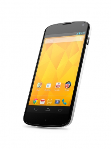 LG INTRODUCES NEW NEXUS 4 WHITE