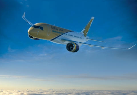 Gulf Air는 Bombardier의 CSeries 항공기 10대 확정 구매 및 추가 6대를 옵션 구매한다고 밝혔다.
