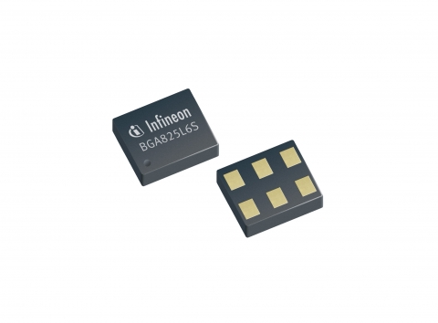 인피니언 테크놀로지스는 GNSS(Global Navigation Satellite System)를 위한 매우 비용 효율적인 LNA(Low Noise Amplifier) BGA825