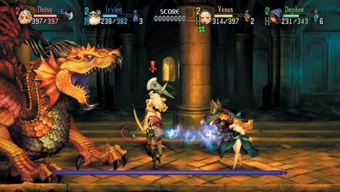 소니컴퓨터엔터테인먼트코리아의 2D 액션 RPG 게임 드래곤즈 크라운