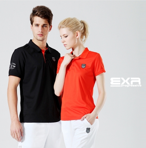신상품 EXR 남녀 공용 냉감 피케티셔츠 1