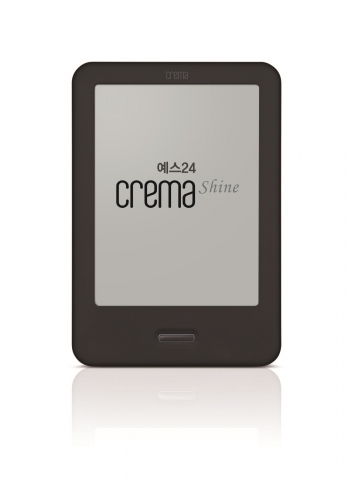 예스24는 8월 5일부터 국내 최초로 프론트 라이트를 탑재한 세계 최고 품질의 전자책 단말기 크레마 샤인의 예약판매를 실시한다.