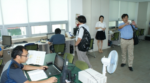 지난 8월 5일 일본 교수들이 동명대 산학협력을 벤치마킹하기 위해 방문했다.