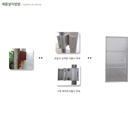 신광테크가 국내최초 알루미늄 비닐하우스 규격문을 개발했다고 밝혔다.