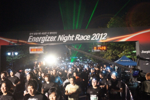 에너자이저 나이트 레이스 2012 모습