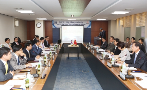 베트남 건설부 차관, 대한주택보증 보증제도 연수