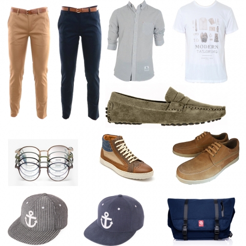 왼쪽 위부터 애드호크, 수페르가, 헤지스 아이웨어, 에스콰이어, 미스미스터, 드라이프, 디얼스