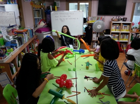 풍선아트 지도활동