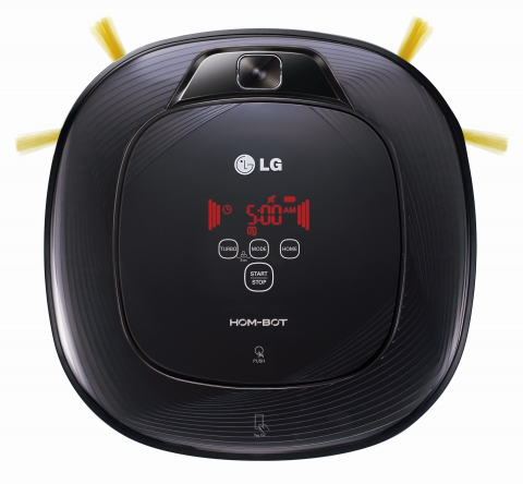 LG Electronics (LG) will showcase its latest square robotic vacuum cleaner, the Smart HOM-BOT SQUARE...