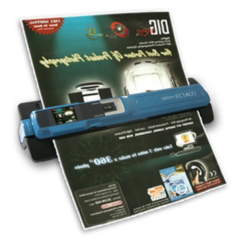 PC 없이도 어디서나 PDF와 JPG 파일로 스캔이 가능한 매직스캔 D1200 LCD