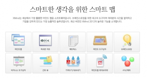 XMind 다양한 기능