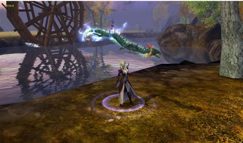MMORPG 힐링온라인이 한가위 맞이 추석선물세트 3종을 출시해 큰 인기를 얻고 있다. 이미지는 비취룡 캡처화면.