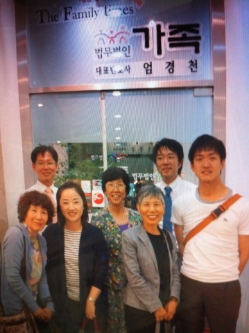 오카야마 방문단