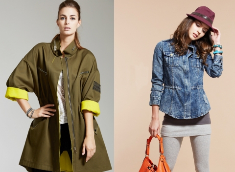 인터넷쇼핑몰 GS샵의 단독 패션 브랜드 허밍디비(왼쪽)와 시크릿 커브(오른쪽).