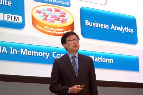 SAP 코리아는 26일 여의도 콘래드 서울 그랜드/파크 볼룸에서 2천명 이상의 SAP 고객 및 파트너, IT 산업 관계자들이 참석한 가운데 SAP 포럼 서울을 성황리에 개최했다.