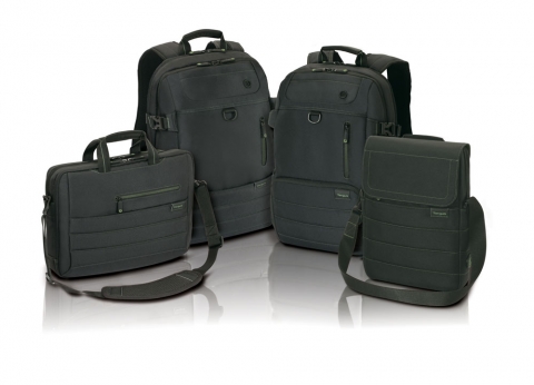 타거스가 페트병을 재활용해 섬유로 만든 친환경 노트북 가방 에코 스마트 에머랄드 그린 시리즈 4종을 국내 출시한다.