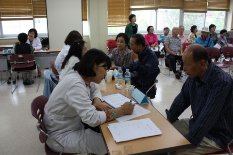 동명대 남구노인복지관이 저소득층 450명에게 건강검진 등 지원했다.