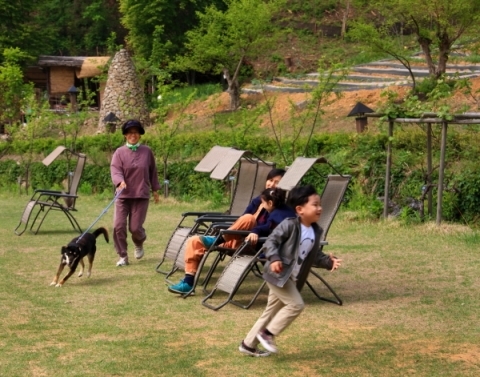 힐리언스 선마을과 평택대가 와락 가족힐링여행을 진행했다.