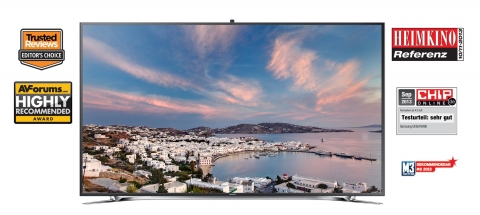 유럽의 주요 매체로부터 호평을 받은 삼성전자 UHD TV F9000시리즈
