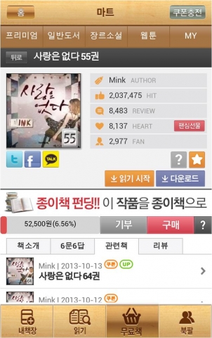 소설을 연재하는 작가가 연재 도중 북팔 사용자 500명을 팬으로 만들면, 그때부터 프리미엄 작가로 데뷔를 시켜주는 방식이다.