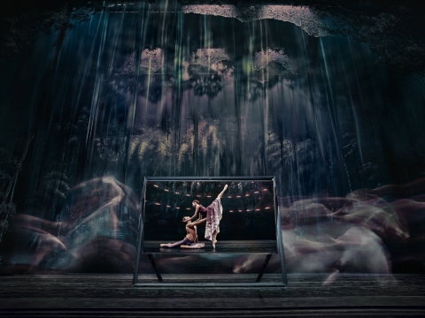 오는 27일 출시하는 비엔나 오페라하우스 앱 글로벌 공동 홍보를 위해 오스트리아의 유명 사진작가 안드레아스 호퍼(Andreas Hofer)가 마농(Manon)발레 공연 무대에 삼성